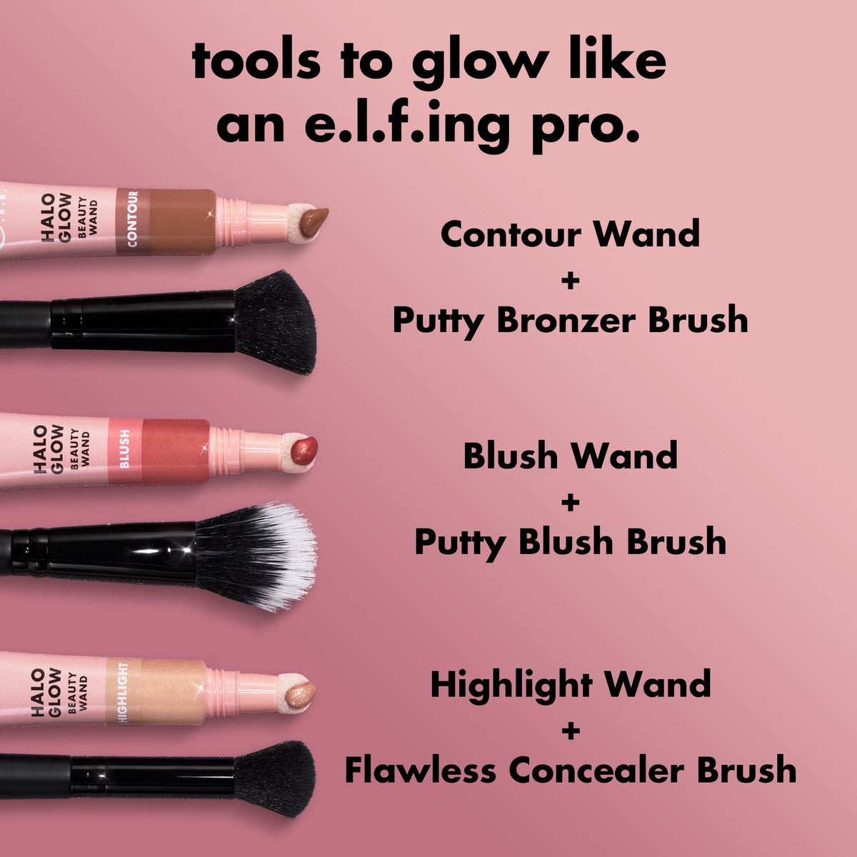 Guide to Which Brush To Use with Each Beauty Wand