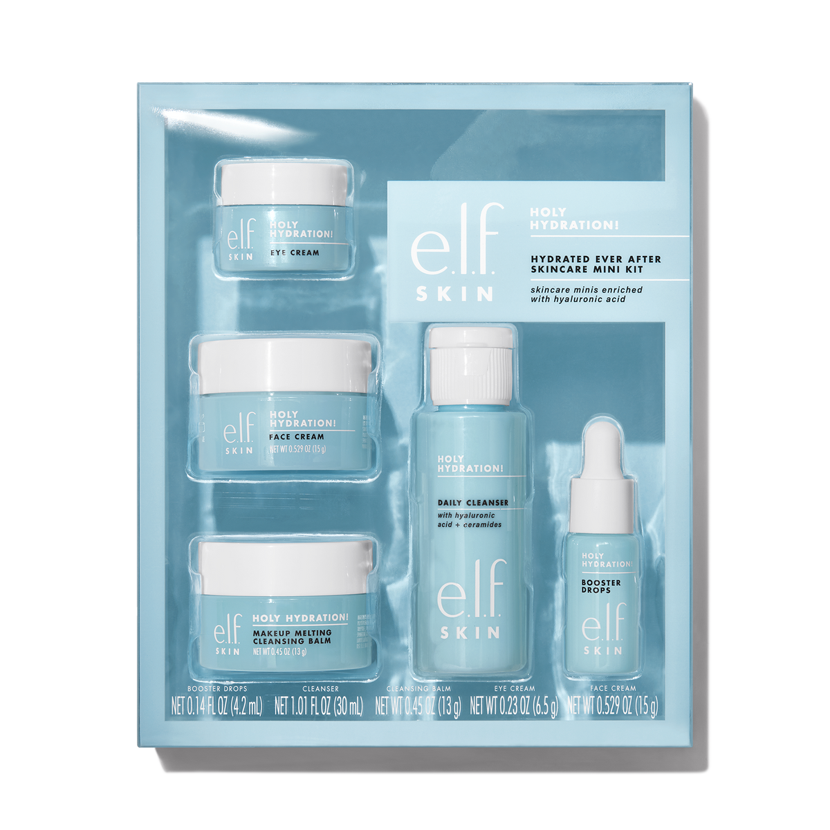 e.l.f. Hydrated Ever After Hydrating Skincare Set - Travel Size