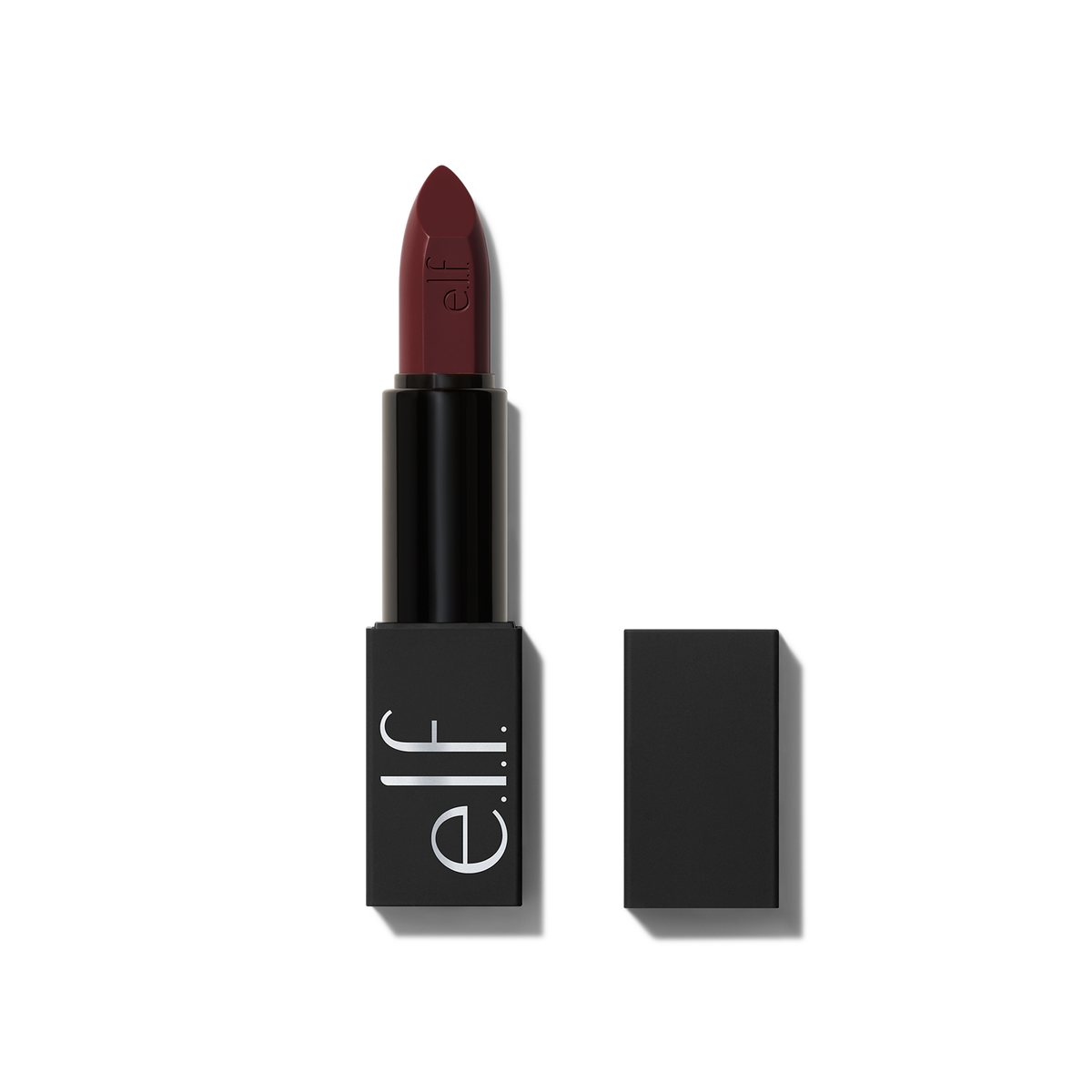 O FACE Plum Satin Lipstick - Smolder