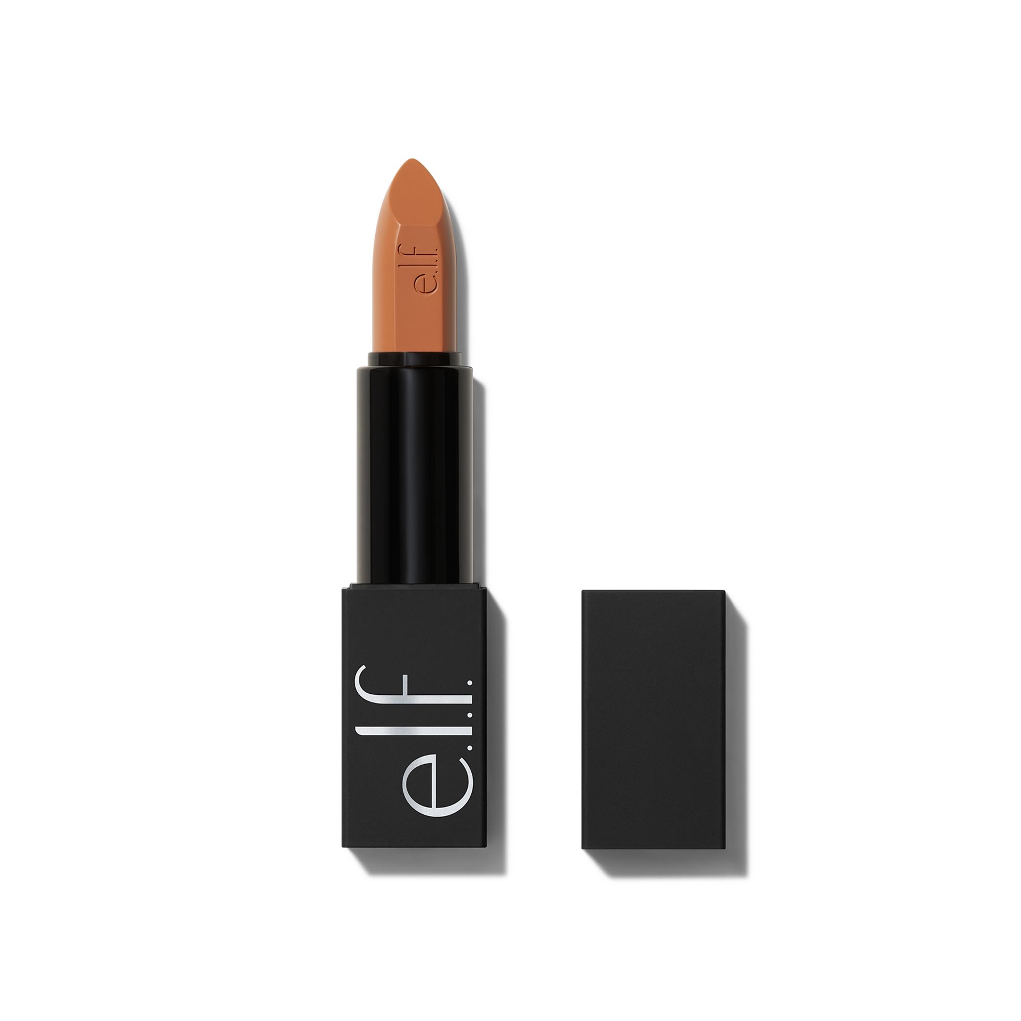O FACE Satin Golden Brown Lipstick - Hustle