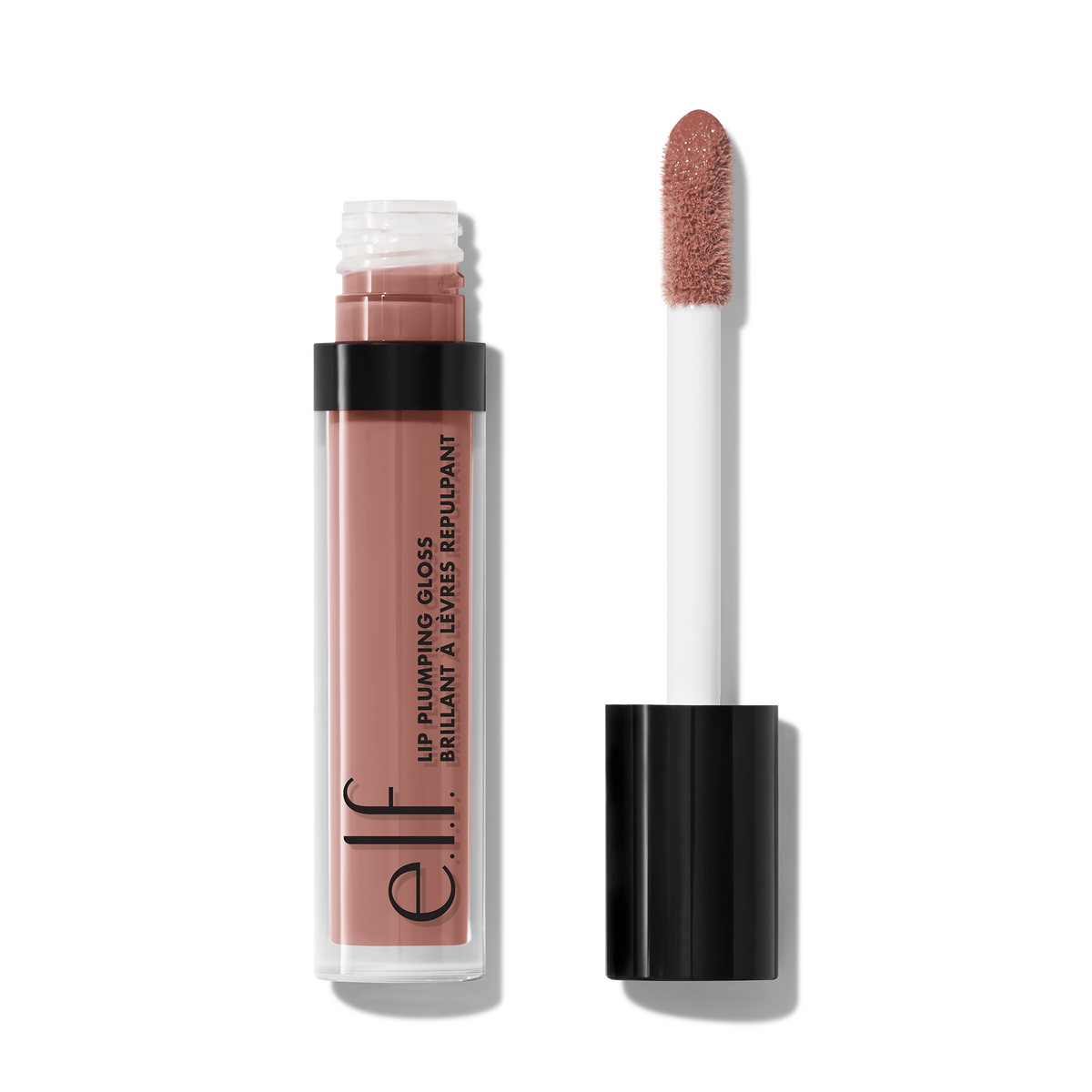 e.l.f. Petal Pressed Lip Plumping Gloss - Rosy Beige