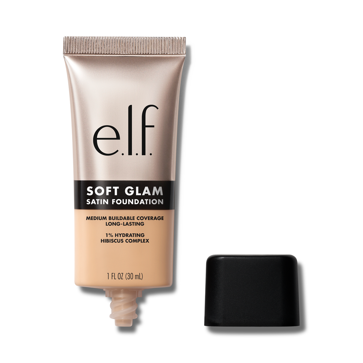 e.l.f. Soft Glam Satin Foundation with Medium Buildable Coverage