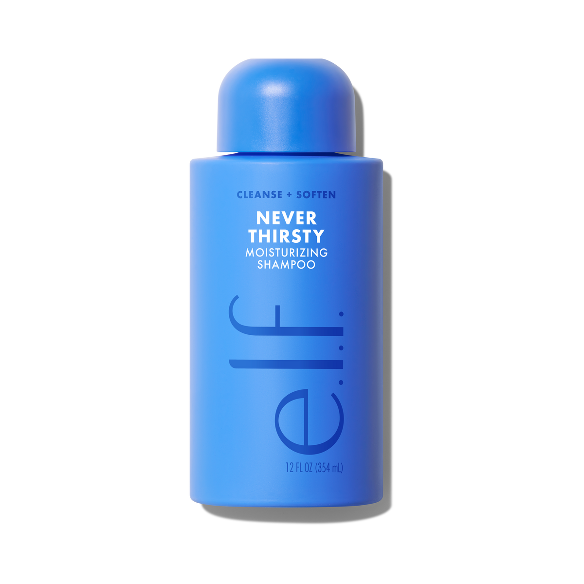 Cleanse and Soften with e.l.f. Never Thirsty Moisturizing Shampoo